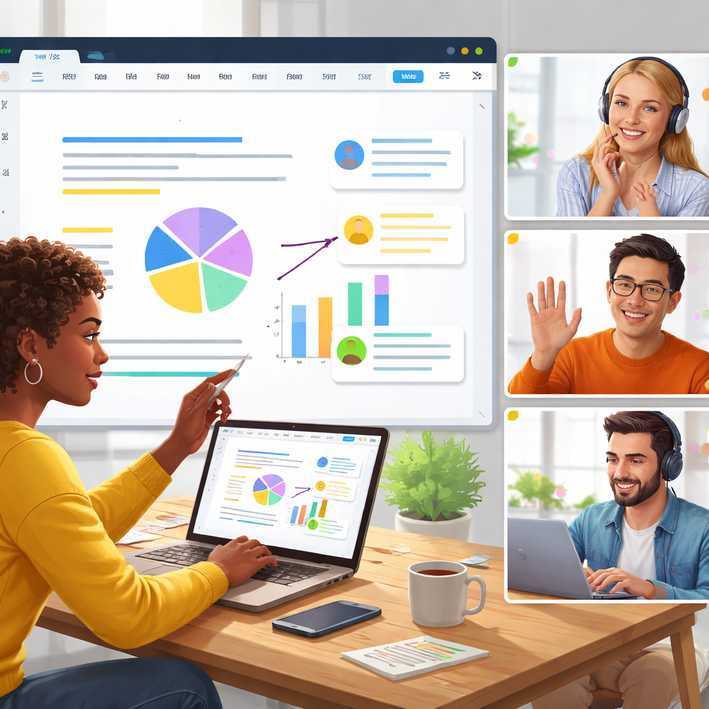 首页团队协作模块配图